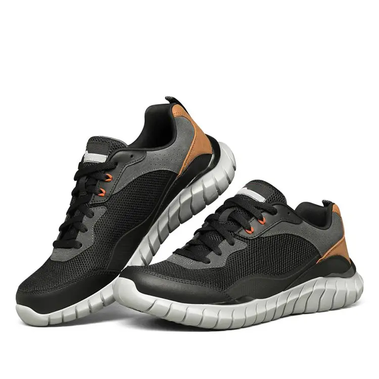 Factory Wholesale Cheap Mesh Breathable Mens Running Shoes Casual Sneakers Lightweight